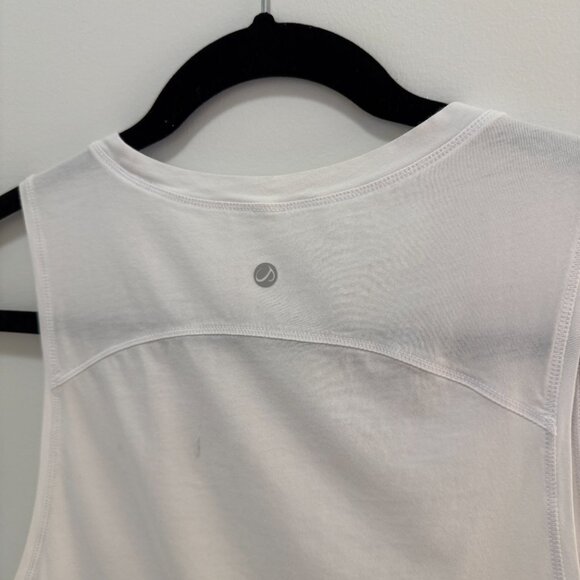 CRZ YOGA Pima Cotton Cropped Tank Top - Picture 8 of 9